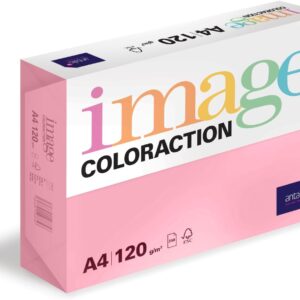 Coloraction Antalis 838A 120S 14 DIN A4 Photocopying Paper 120 g/sqm Coral Pink