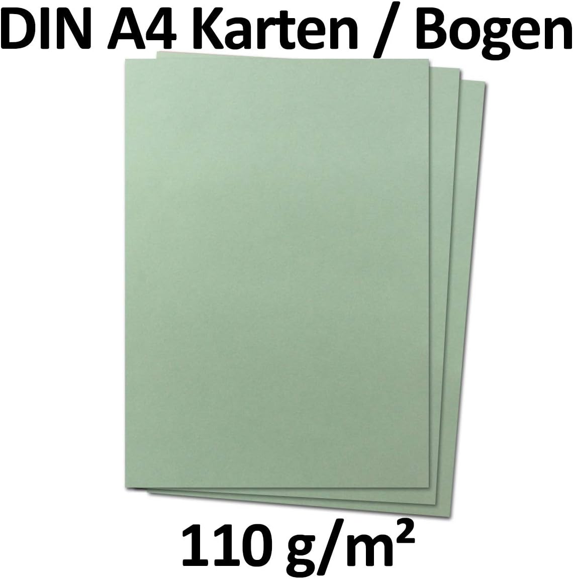 DIN A4 Writing Paper, Plano Sheet Craft Paper, 110 g/m², Colourful – Bild 2