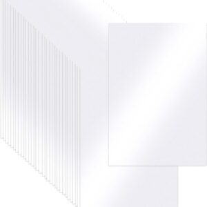 40 Blatt Eisweiß Schimmerndes Kartonpapier A4,Urkundenpapier 250g/m²