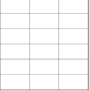 25 Sheets Self-Adhesive Printable Address Labels A4 24 Sheets