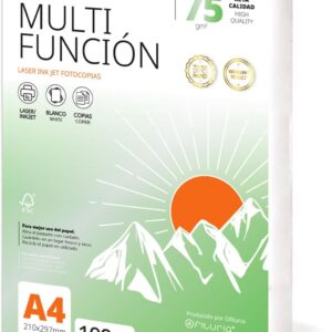 Ofituria A4 75 gsm 100 Sheets Multipurpose Paper for Laser Inkjet Printers, Copier, Office Supplies, School Supplies, Pack of 100 Sheets, 75 g