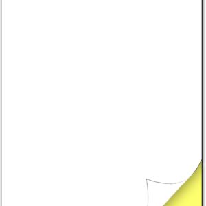 25 Sheets – Paper for Printing A4, Printable Sticker