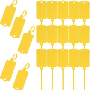 Flintronic Pack of 50 Plastic Shipping Labels, Heavy Duty and