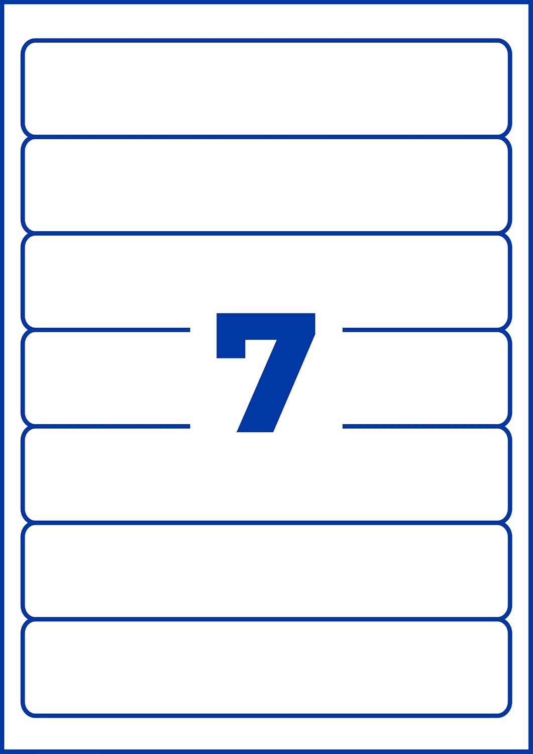 Avery Zweckform L4760-10 File Labels 192x38 mm White 10 Sheets for Inkjet Laser Copy – Bild 12