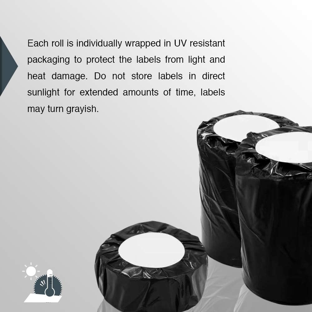 BETCKEY - 1 roll of 11355 self-adhesive labels compatible with DYMO S0722550, 19 mm x 51 mm, 500 multi-purpose labels for LabelWriter 450, 4XL not suitable for 550 or 5XL – Bild 8