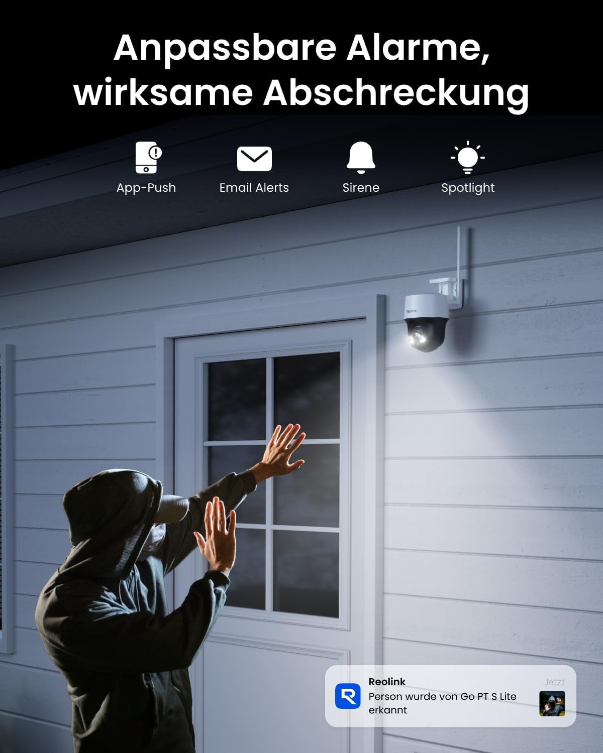 Reolink 4G LTE Camera Solar Outdoor, 2K 4MP, Coloured Night Vision – Bild 7