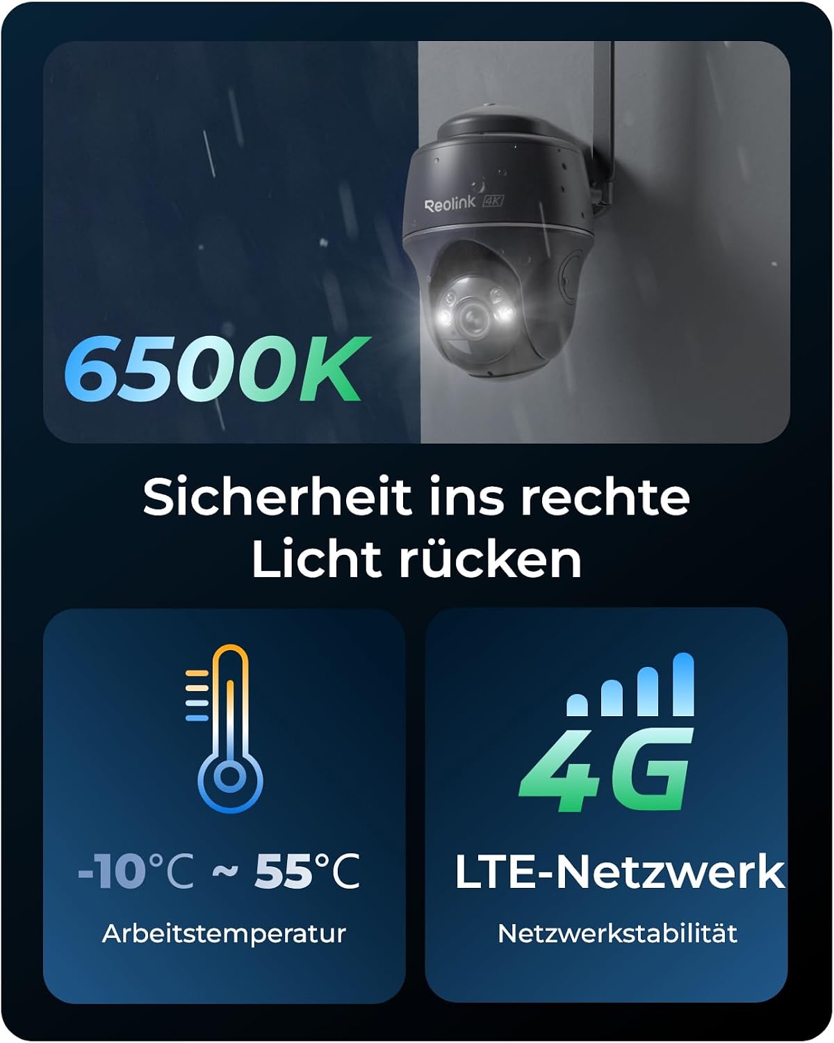 Reolink 4K 3G/4G LTE Surveillance Camera with SIM Card, Local Storage – Bild 7