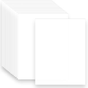 100 Sheets White Card Paper A4, White Thick Paper A4 for Printing 250 g/m², White Printer Paper for Invitations, Menu Cards, Wedding, DIY Cards