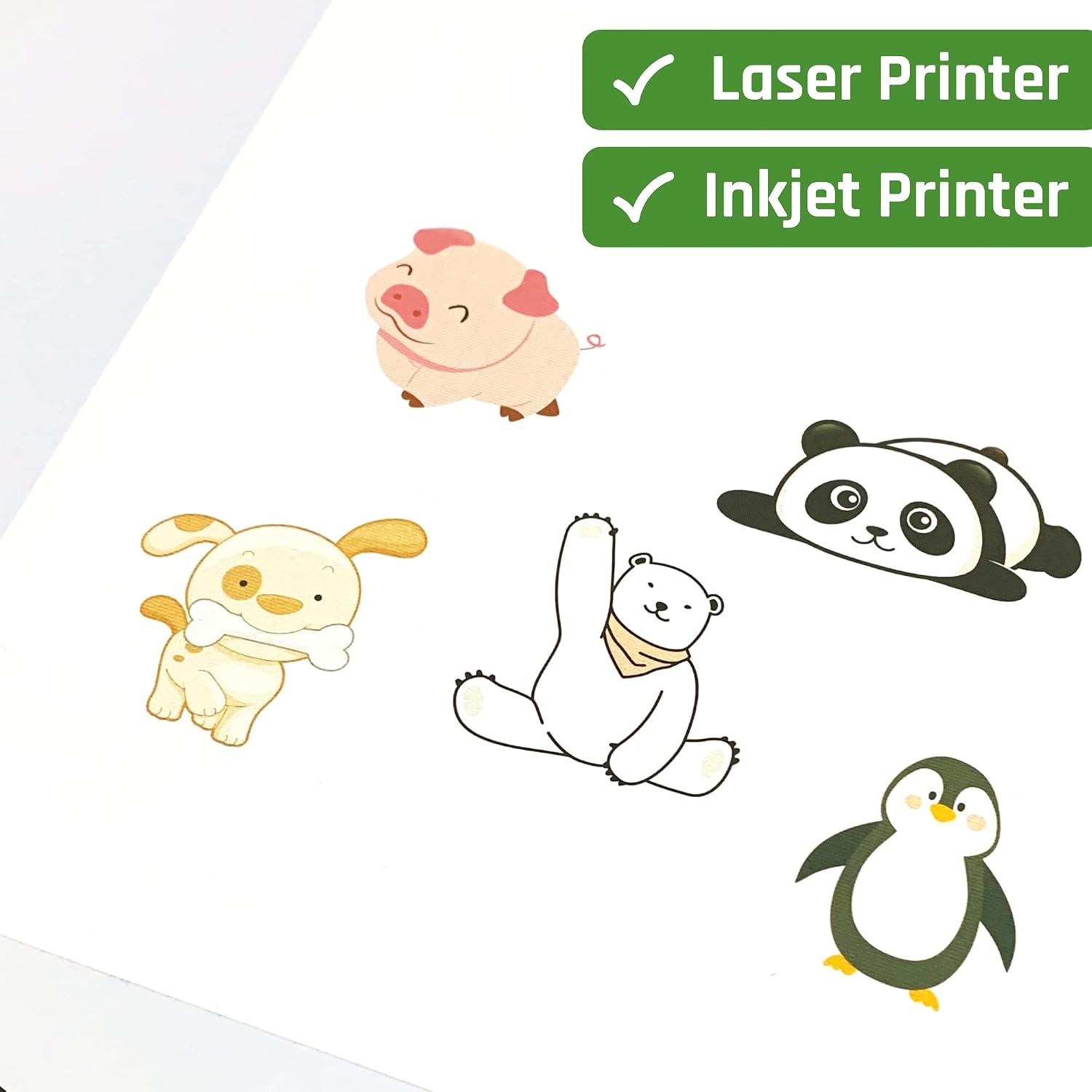 50 Sheets, Self-Adhesive Printable Labels, Paper Sticker for Printing, A4 – Bild 4