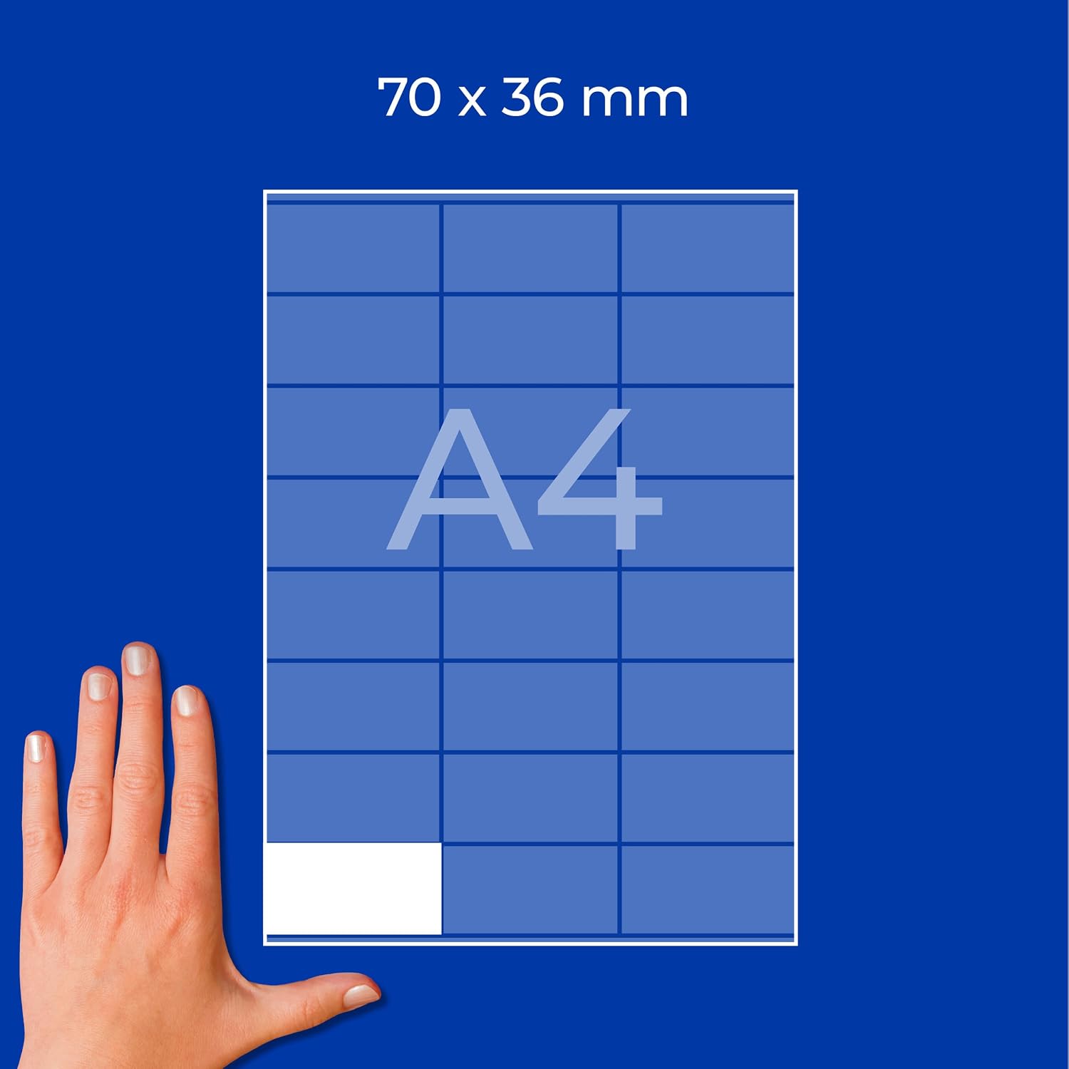 AVERY Zweckform Universal labels size 70 x 36 mm – Bild 4