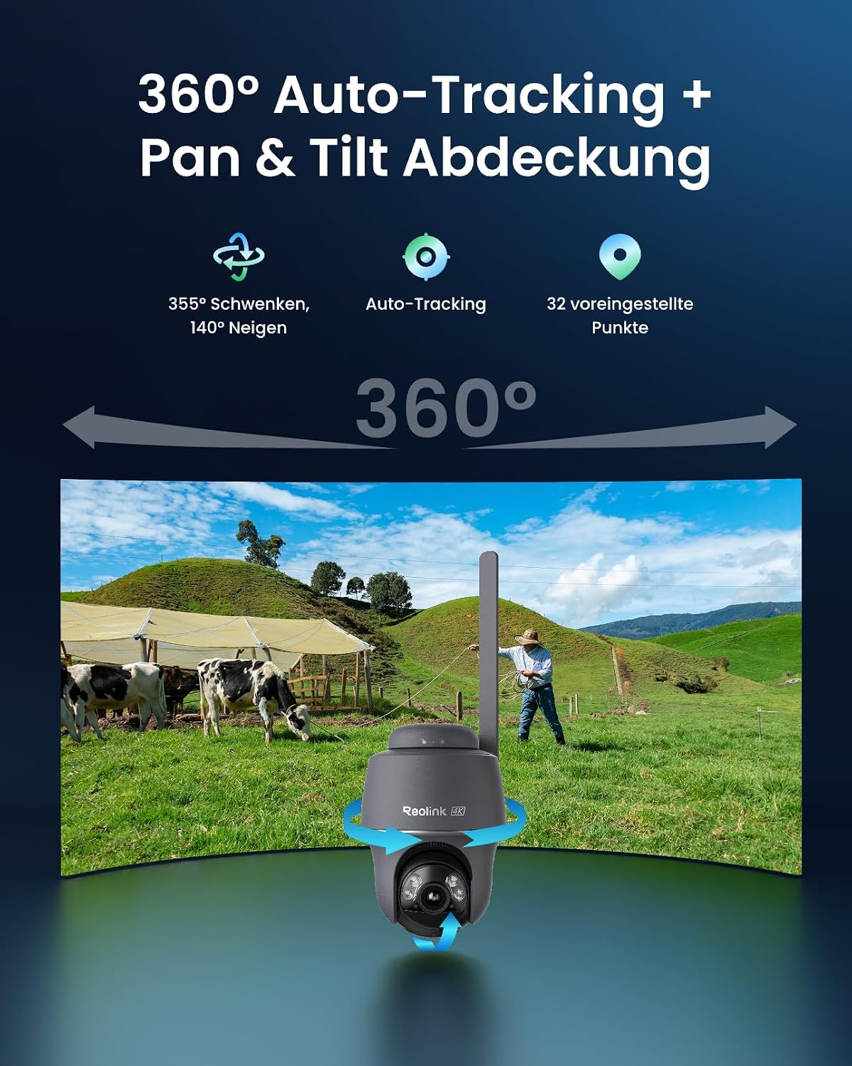 Reolink 4K 3G/4G LTE Surveillance Camera with SIM Card, Local Storage – Bild 2