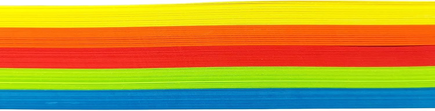 D.RECT Copier Paper, Coloured Paper, Coloured A4, Coloured Printer Paper, Mix of 5 Colours, for Inkjet and Laser Printers, 5 x 50 A4 Sheets, 250 Sheets – Bild 7