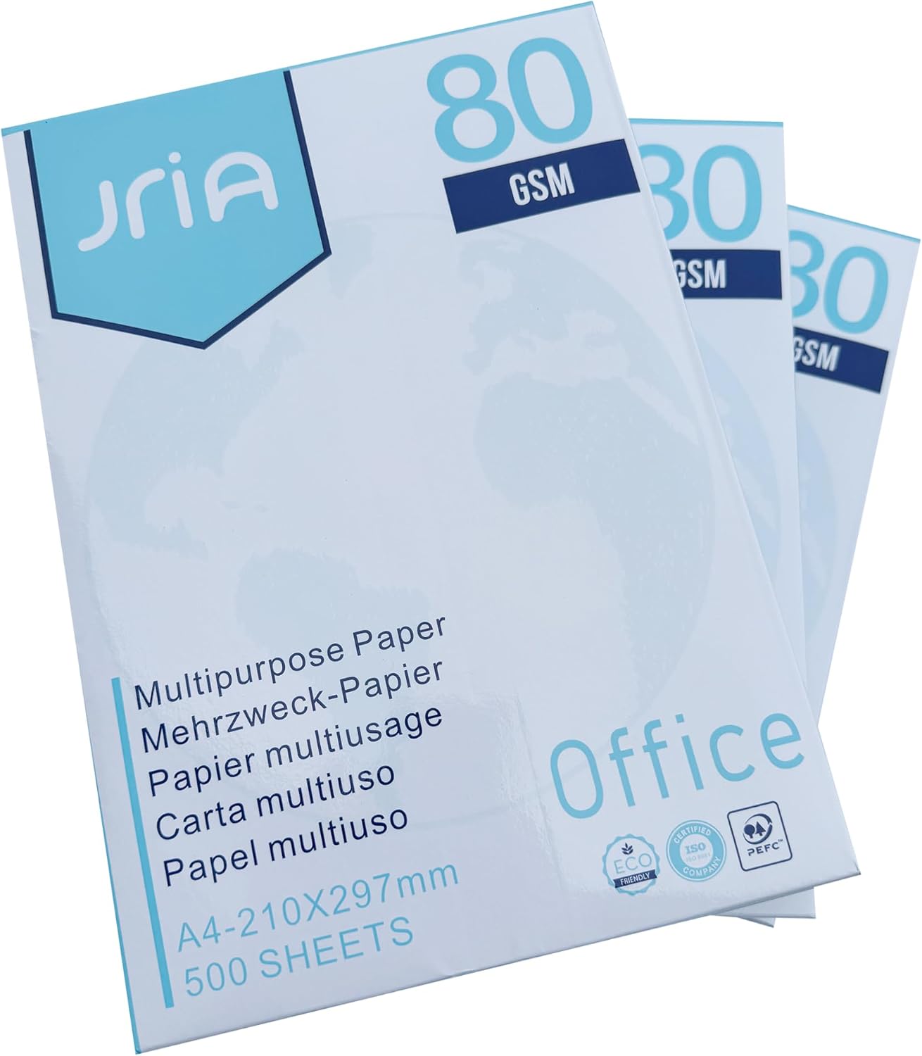 Basic Printer Paper DIN A4 80 g White Universal Office Paper Copier Paper Ideal for Office and Home (3 Reams | 1500 Sheets) – Bild 2