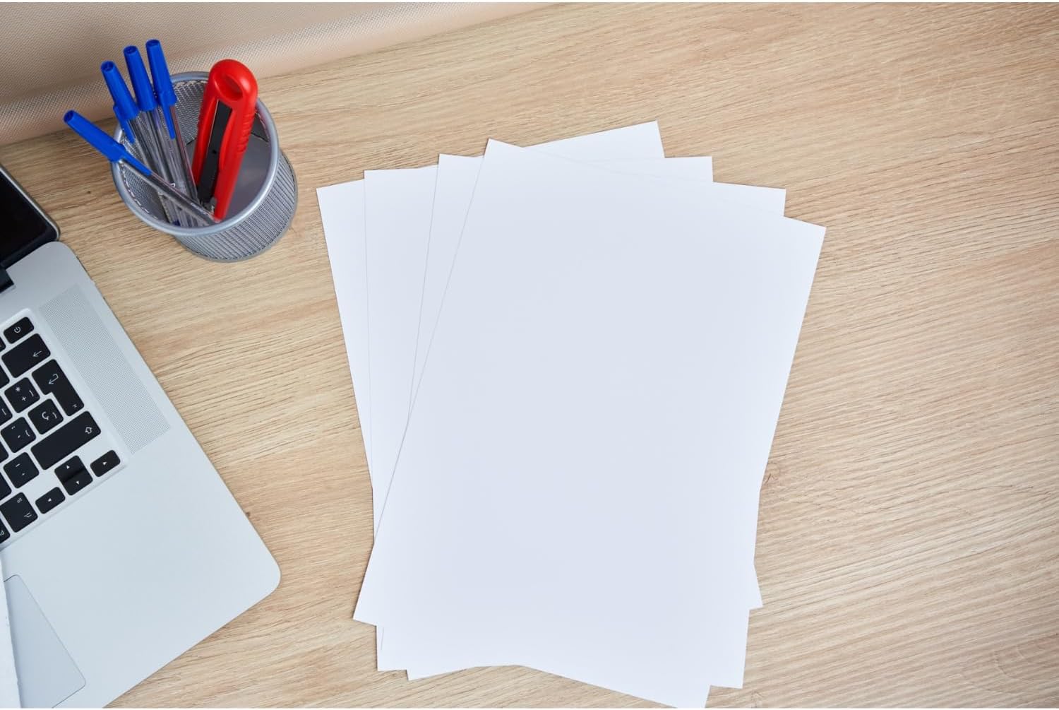 Dohe - White Card A4 (Pack of 50) - Size 21 x 29.7 cm, Thickness 180 g/m², Crafts, Printing and School Supplies – Bild 5