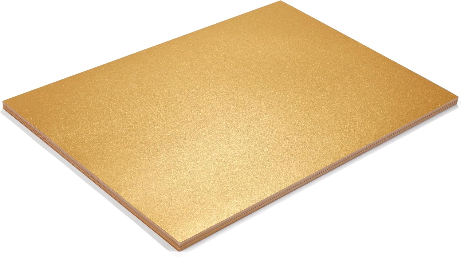 Donindis 50 Sheets A4 Pearlescent Paper Gold Metallic Craft Paper with Mother of Pearl Shimmer 120 g/m² – Bild 6