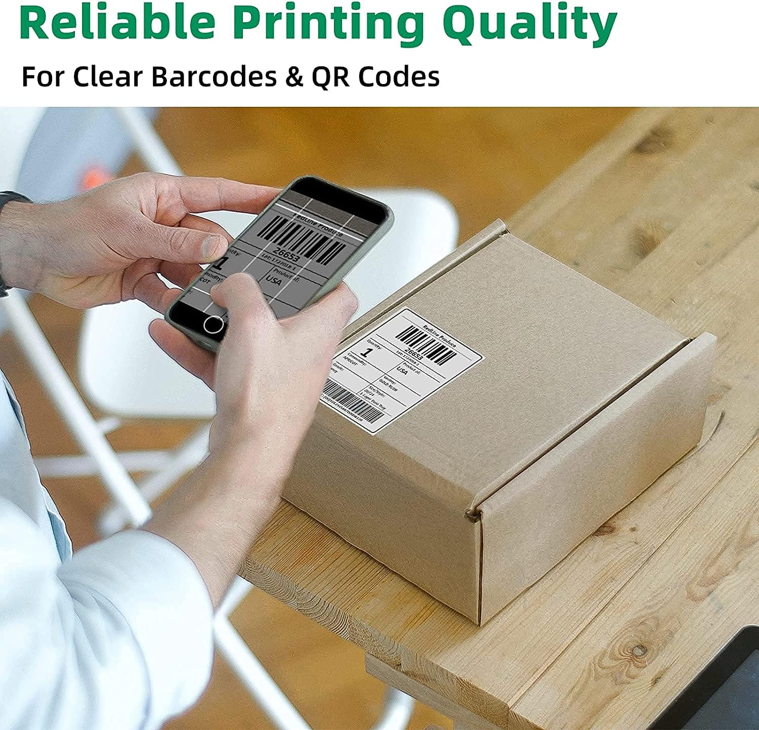 Phomemo Shipping Labels 4 x 6 Pack of 500 for DHL Label Printers – Bild 5