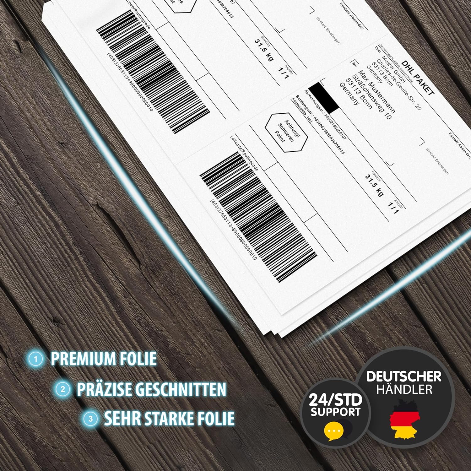Self-Adhesive A5 Shipping Stickers 210 x 148 mm – Bild 6
