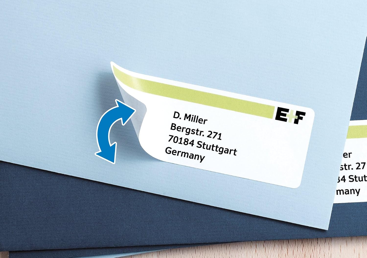 HERMA 4347 63.5x29.6mm Movables Colour Laser Paper Rectangular Removable Labels with Round Corners - Matte White (675 Labels, 27 per Sheet) – Bild 2