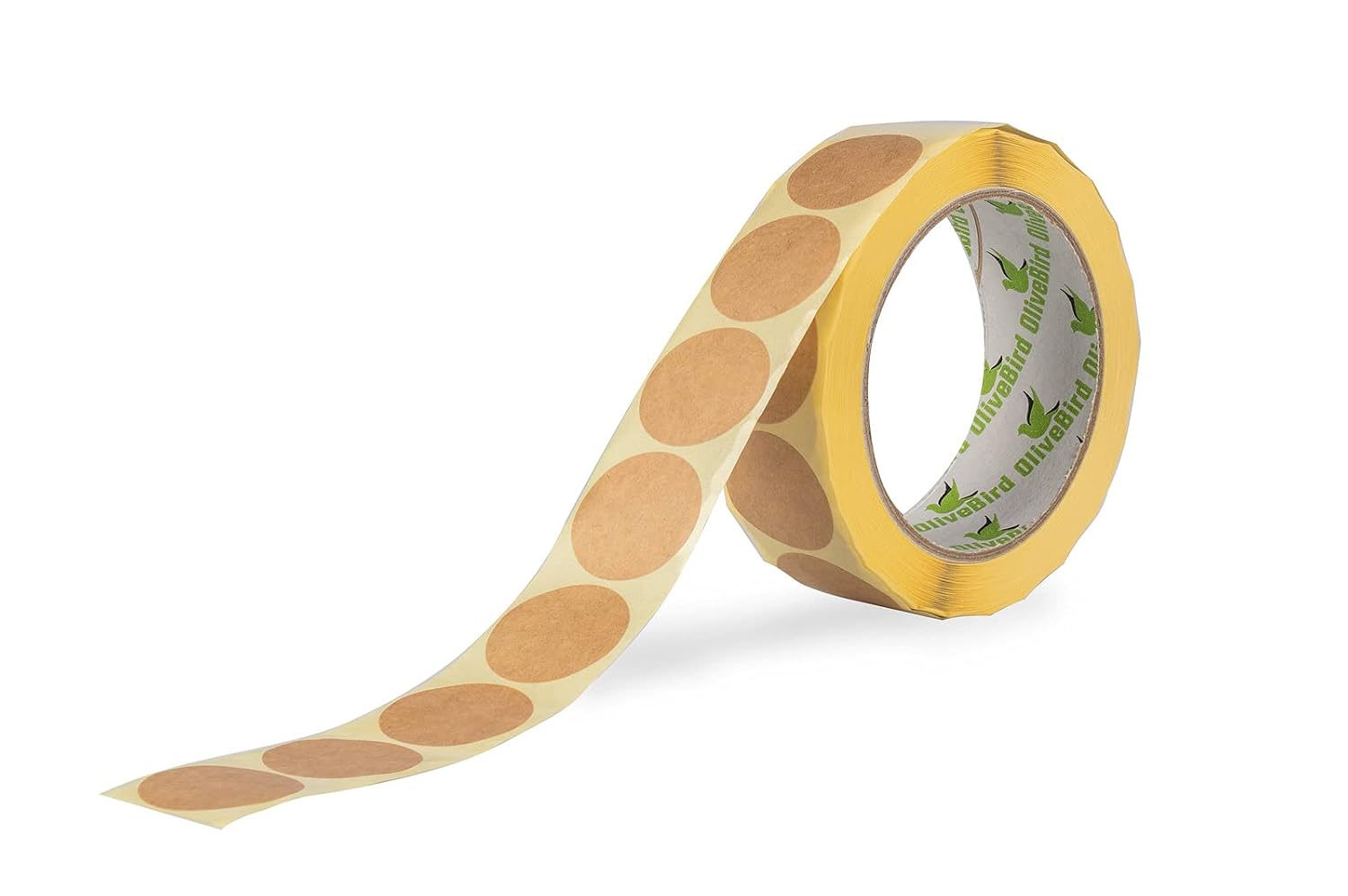 1000 Kraft Round Labels Round 30 mm / 3 cm Diameter
