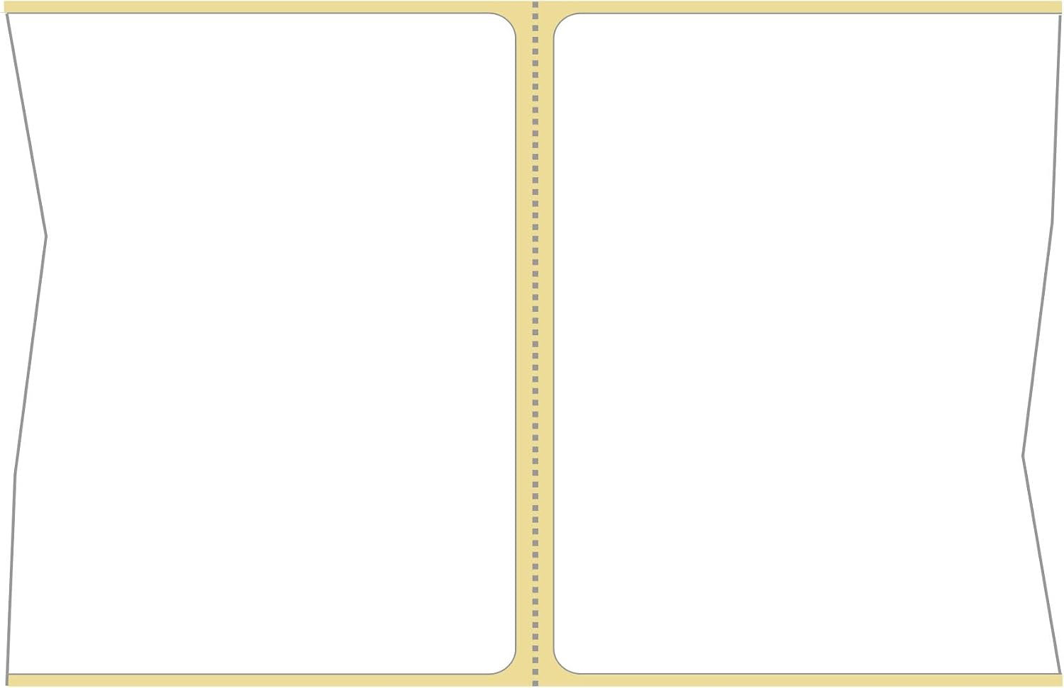 Labelident Thermal Transfer Labels on Roll White - 105 x 148 mm - 1,127 Adhesive Labels on 1 Roll (s), 3 Inch Core, Roll Labels Paper, Self-Adhesive, Carrier Professional – Bild 4