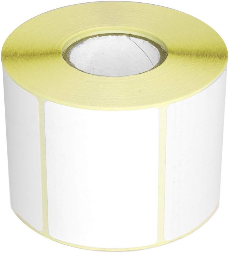 Netuno 1 Roll Thermal Labels Self-Adhesive White 70 x 50 mm Pack of 1000 Roll Labels Thermal Adhesive Labels for Address Labels Barcode Shipping Labels Thermal Transfer Labels 7 x 5 cm