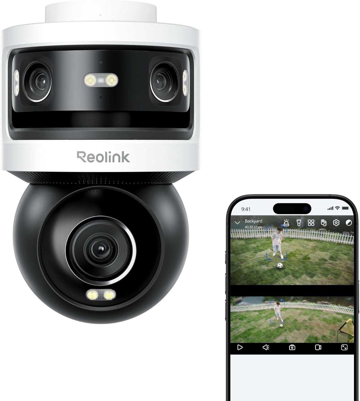 Reolink OMVI 3i PoE Triple Lens Outdoor Security Camera