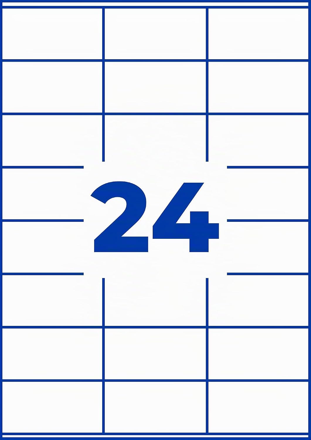 AVERY Zweckform 6602 Address Labels (1,200 Plus 360 Extra Adhesive Labels, 70 x 36 mm on A4, Matte Paper, Printable Sender Labels, Self-Adhesive Address Labels with Ultragrip), 65 Sheets, White – Bild 13