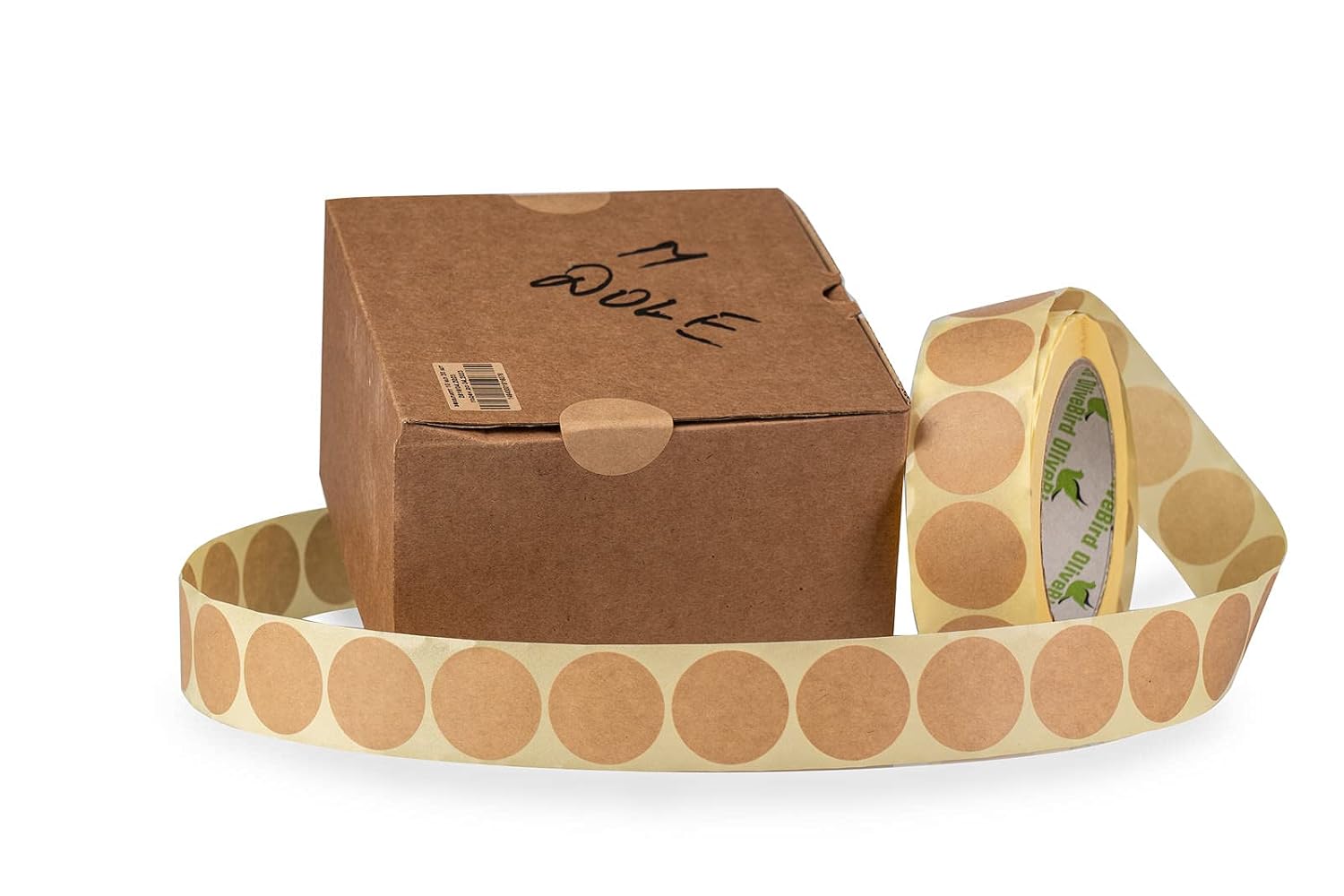 1000 Kraft Round Labels Round 30 mm / 3 cm Diameter – Bild 4