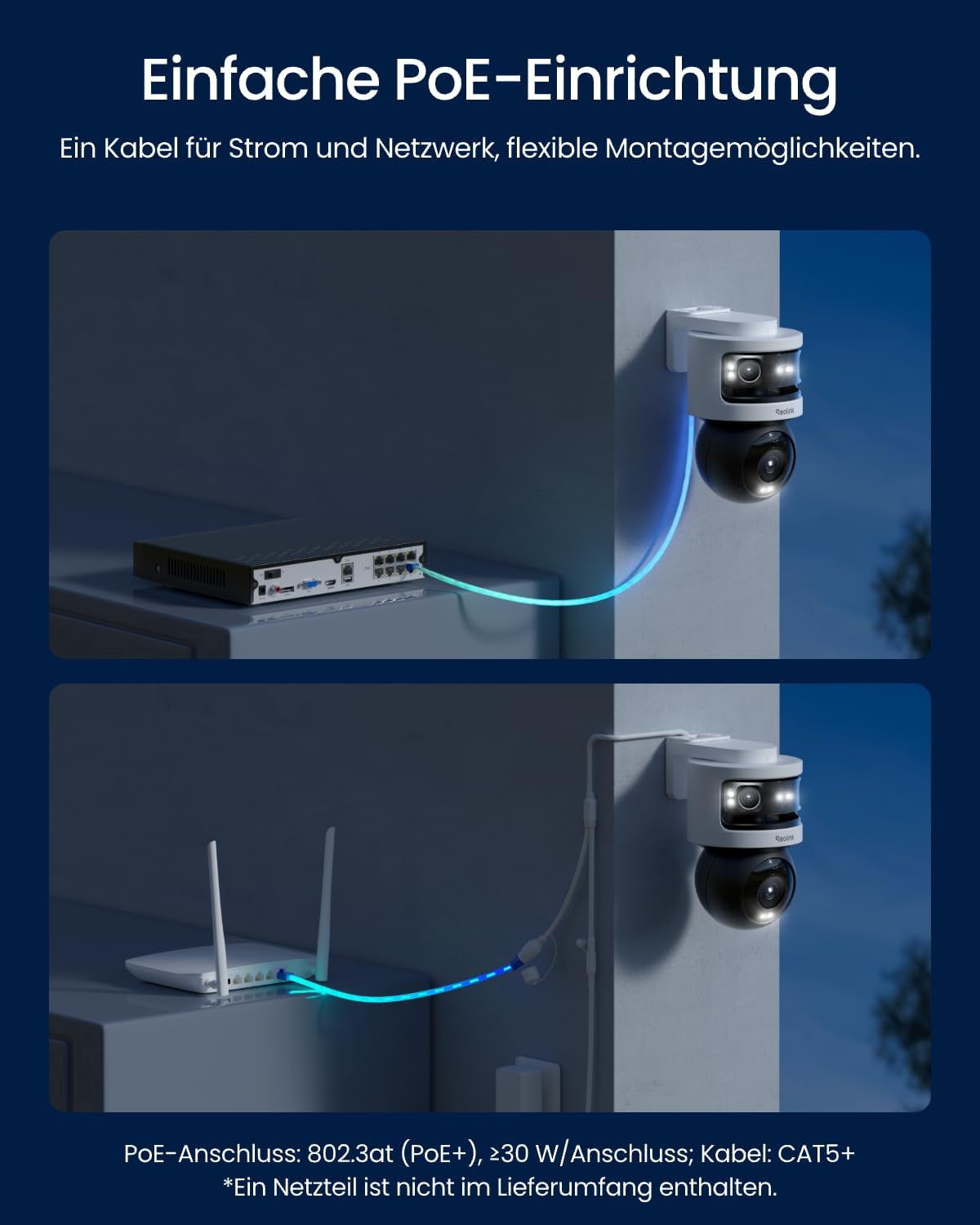 Reolink OMVI 3i PoE Triple Lens Outdoor Security Camera – Bild 8