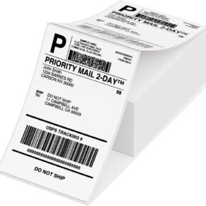 Phomemo 4 x 6 labels, 500 pieces shipping labels for label printers DHL