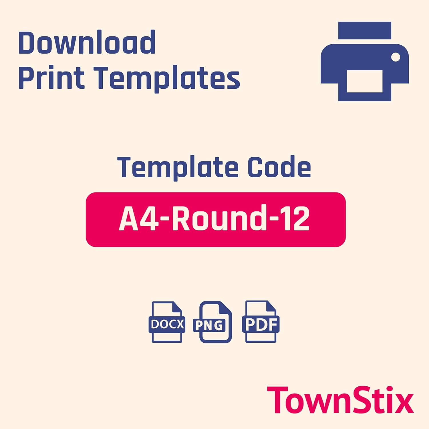 60 mm, 25 sheets, A4 labels, round, for printing, self-adhesive sticker – Bild 7