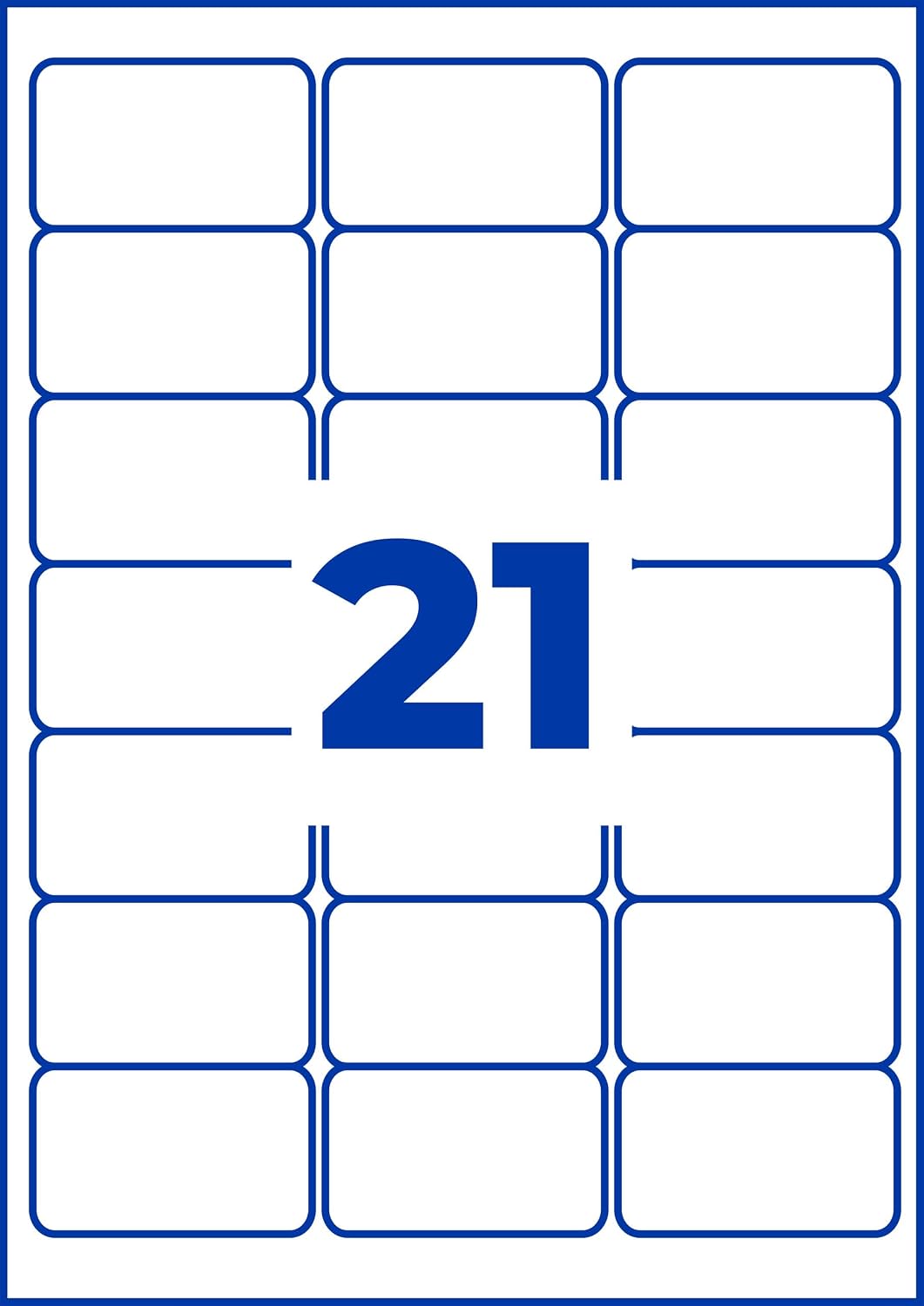 Avery Zweckform L6023REV-25 Removable Labels Company Labels to Identify Brochures 63.5 x 38.1 mm 25 Sheets – Bild 12