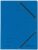 Folder A4 Cardboard with Elastic Band (245 x 318 mm, Blue, 5)