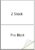 25 Sheets Universal A4 Sticker Labels Self-Adhesive Address Labels 2 Pieces per Sheet (210 x 148 mm, 50 Labels), Suitable for Inkjet and Laser Printers