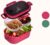 Lunch Box with Compartments – 1200 ml with Spoon and Fork – Leak-proof Lunch Box with 2 Levels