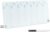 Navaris Glass Weekly Planner Wipe Clean – Whiteboard Calendar for Office Desk – Dry Erase – Desktop Noteboard Organiser Diary – Square Design