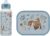 Mepal – Campus Little Dutch Lunch Set – Set for Children with Pop-up Water Bottle & Lunch Box – Lunch Set for School or on the Go – Dishwasher Safe – 400 + 750 ml – Forest Friends
