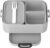 Mepal Midi Lunch Box, 900 ml, Bento Lunch Box with Compartments and Fork, for 4 Slices of Bread, Microwaveable (without Lid), BPA-Free, for School and Office, Cool Grey
