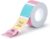 NIIMBOT Self-Adhesive Labels Compatible with NIIMBOT B1/B21/B3S Thermal Label Printer, Thermal Paper for School, Home, Office, Small Businesses (Multicoloured Round-34 x 34 mm)