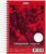 5x Spiral-Collegeblock / 160 Blatt / Schreibblock / DIN A6 / kariert