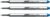 Lamy M66 Rollerball Refill Blue X 3
