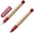 Lamy ABC Set 010 Child-Friendly Learning to Write Fountain Pen, Pencil 110 Maple Wood Non-Slip Grip in Red, Steel Nib for Beginners Including Ink Cartridge T 10 Blue and Pencil Lead M 44 1.4 mm B