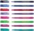 Broadpen 1554 Fineliner Liner, 0.8 mm Line, Ink Colour: Set of 8