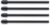 LAMY AL-Star EMR Stylus Pen Replacement Tip Black (Pack of 4) – Replaceable Lamy Z108 POM Round Tip for Rough Surfaces – 0.7mm Tip Radius