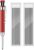 Deep Hole Marker Pencil Set, 1 Piece Deep Hole Marker with 12 Pencil Leads, Mechanical Carpenter’s Pencils, for Builders, Architects and Carpenters (Red
