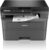 Brother DCP-L2627DW 3-in-1 Monochrome Laser Multifunction Printer, 32ppm, Automatic Duplex Printing, 2 Line LCD Control Panel, USB and 5GHz Wi-Fi