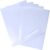 25 Sheets 100% Clear Vinyl Waterproof Sticker Paper Only for Laser Printers A4 Size Printable Crystal Clear Self-Adhesive Film