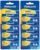 Pelikan 330894 Ink Cartridges 4001®, Pack of 20 (4 x 5) Large Capacity Cartridges, Royal Blue