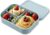 Silicone Lunch Box, 1300 ml, 21 x 15 x 7 cm, Breakfast Box, Children’s Lunch Box with Compartments, Multifunctional Lunch Box, Dishwasher and Microwave, Ideal for School, Work, Picnic
