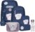 Beckmann Classic 22 School Bag Set 8 Pieces (Pet Friends Blue)